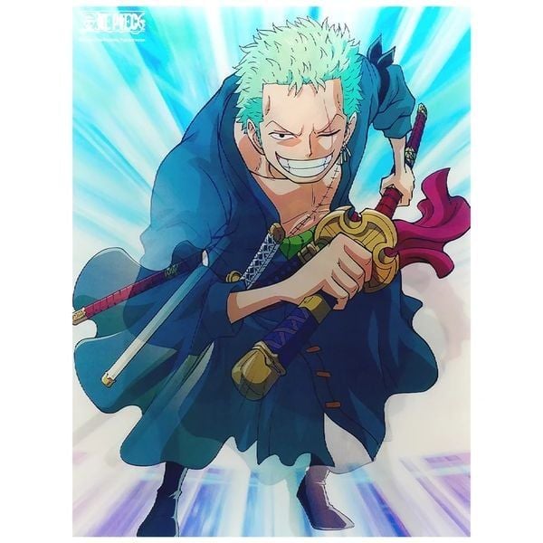 Poster One Piece Hiệu Ứng 3D Lenticular Zoro chính hãng