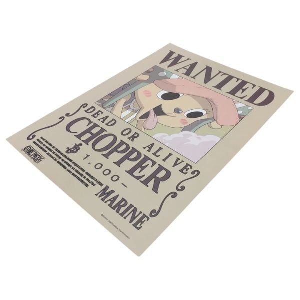  Poster One Piece V2 - Lệnh truy nã Chopper 