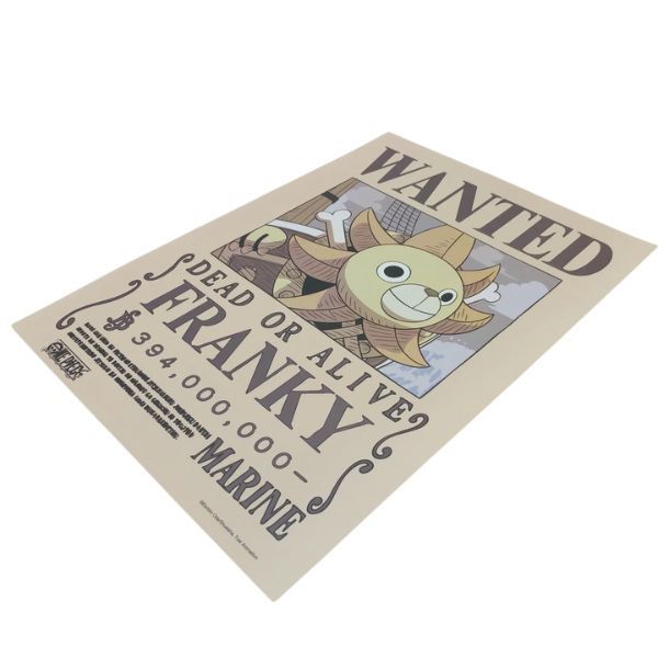  Poster One Piece V2 - Lệnh truy nã Fanky 