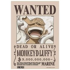 Poster One Piece V2 - Lệnh truy nã Luffy
