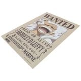  Poster One Piece V2 - Lệnh truy nã Luffy 