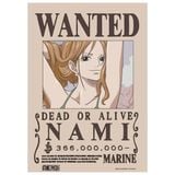  Poster One Piece V2 - Lệnh truy nã Nami 