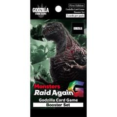 Godzilla Official Card Game Booster Vol.02 Monsters Raid Again - GZCGE-BP02