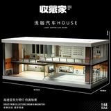  Diorama 1:64 - Nhà xe màu cà phê 82075 