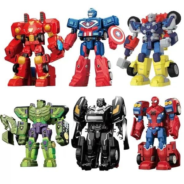  Mô hình Marvel - Transform Car - Iron Man - ZD Toys - ZC19 