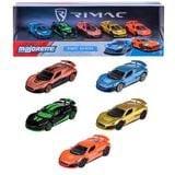  Xe Mô Hình MAJORETTE RIMAC Nevera Edition 5 Pieces Gift Pack 
