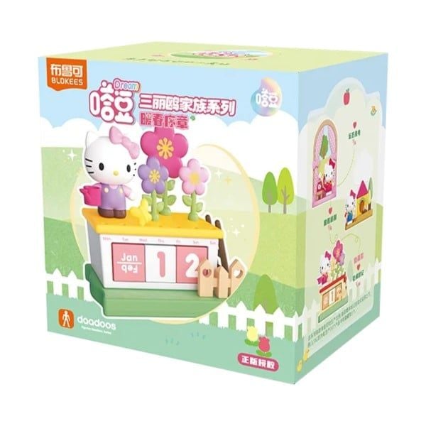  Hộp Mù Blokees Daadoos Sanrio Dream Series Hello Kitty Springtime Adventures 73591 