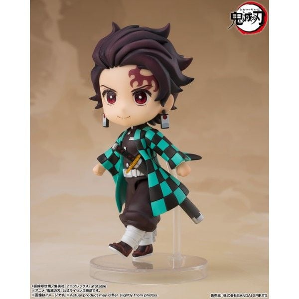  Figuarts Mini Tanjiro Kamado Kyojuro Rengoku's Sword Guard Ver - Demon Slayer Kimetsu no Yaiba 