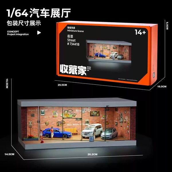  Diorama 1:64 Showroom xe SCJ73441 