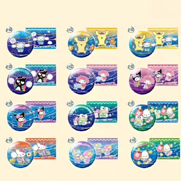 Túi Mù Huy Hiệu Sanrio Characters Fireworks Festival - RS20 tại nShop, sản phẩm chính hãng