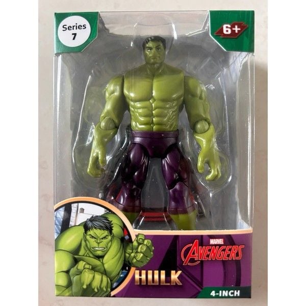 nShop bán Mô hình Marvel - Avengers - Hulk (4 Inch) - ZD Toys - ZC14 bản quyền chính hãng Disney MCU