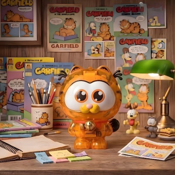 FEIMIBOX-S44077- Mô hình lắp ráp mèo máy Garfield tại nShop, sản phẩm chính hãng