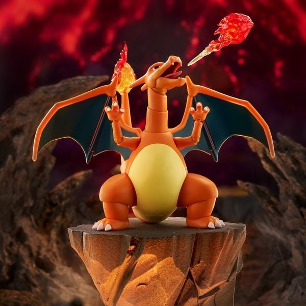 Tái hiện pokemon chân thực và sống động với Mô hình lắp ráp Blokees Pokemon Classic Ver L Charizard 74104 bán tại nShop