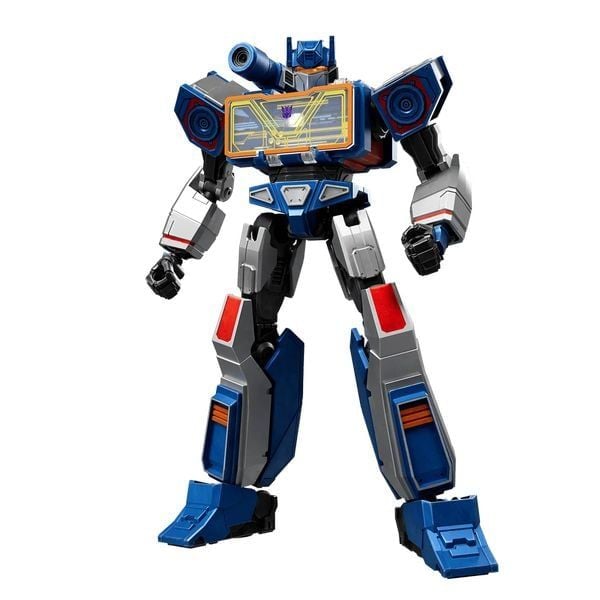  Mô Hình Blokees Transformers Classic Class 17 Movie ONE Soundwave Luminous Eyes & Chest Model Kit 71183 