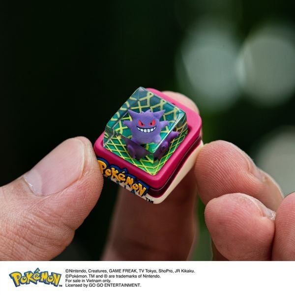  Pokemon Artisan Keycap Gengar SEM Profile - Dwarf Factory 