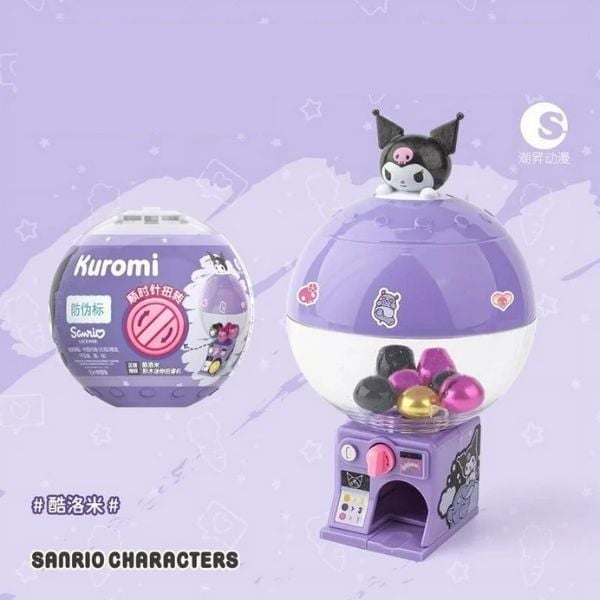  Hộp Mù Sanrio characters Building Blocks Capsule Toy Mini Machine NS20 