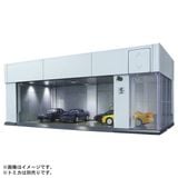  Diorama Tomica GARAGE SILVER WHITE Standard Edition 