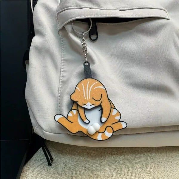  Móc khóa mô hình Mèo Nghịch Bi 