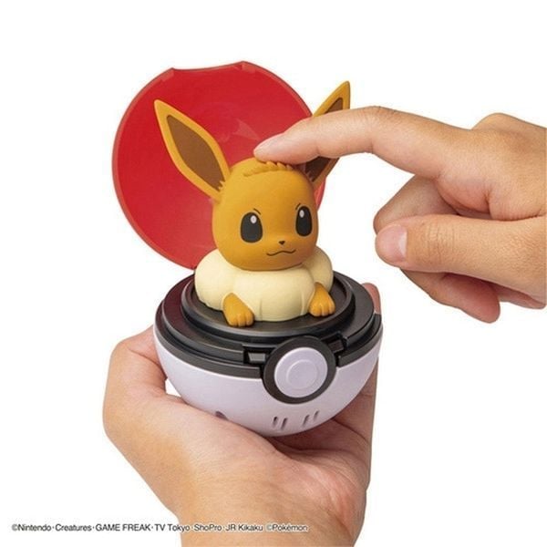 Pokemon Pyokopunyu Eevee Bóng Bật Pokemon chính hãng