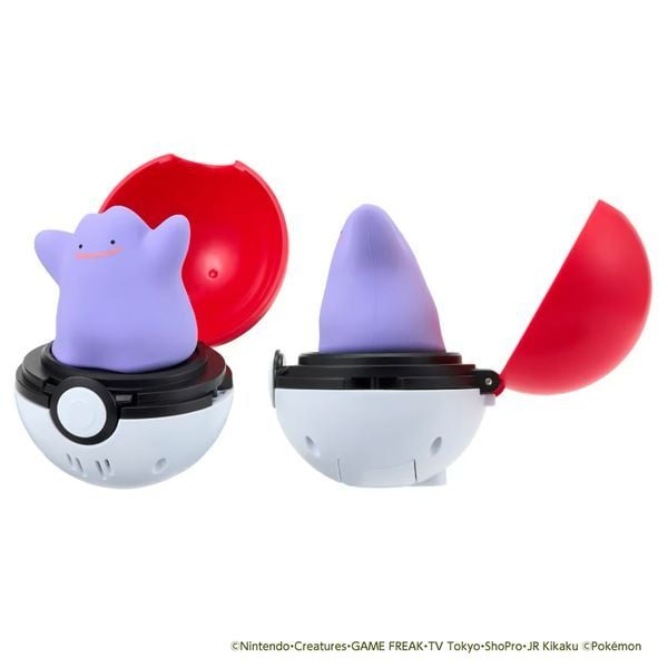đồ chơi Pokemon Pyokopunyu Ditto Bóng Bật Pokemon chính hãng