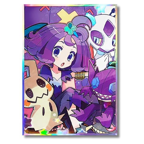  Sleeves bọc bảo vệ bài Pokemon TCG Acerola 