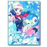  Sleeves bọc bảo vệ bài Pokemon TCG Dawn và Piplup 