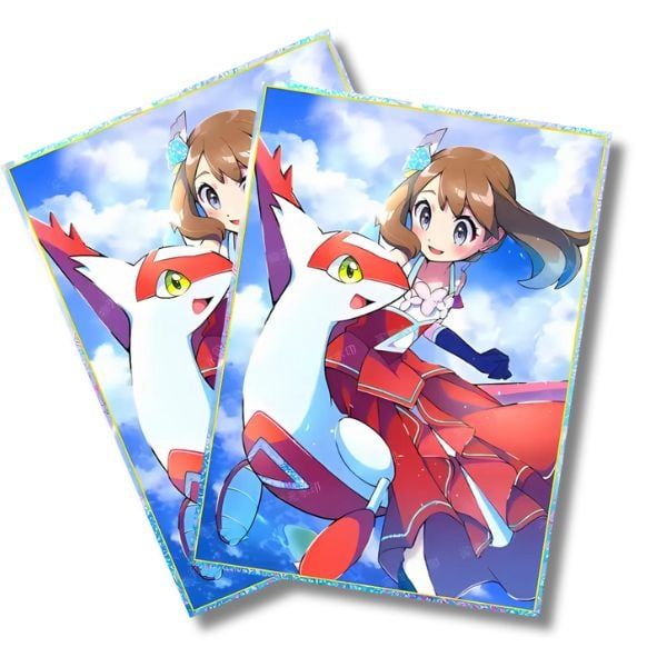  Sleeves bọc bảo vệ bài Pokemon TCG May và Latias 