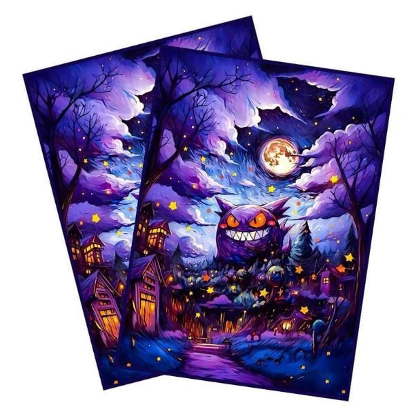 Sleeves bọc bảo vệ bài Pokemon TCG Starry Gengar chính hãng