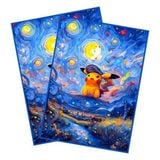  Sleeves bọc bảo vệ bài Pokemon TCG Starry Pikachu 