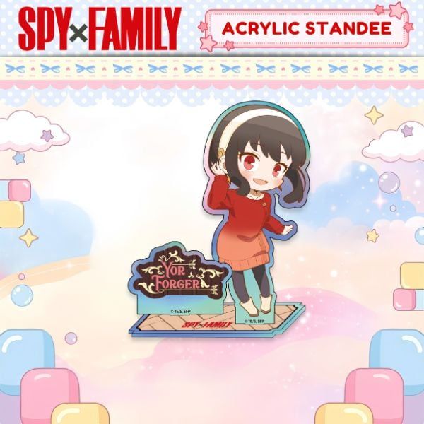  Mô hình Acrylic Chibi Spy X Family 