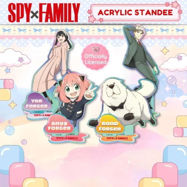 Mô hình Acrylic Spy x Family tại nShop, sản phẩm chính hãng