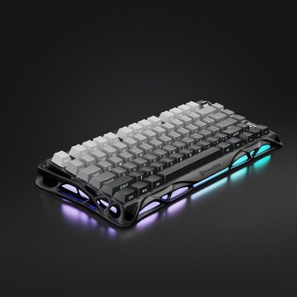 nShop bán Bàn phím cơ GravaStar Mercury K1 75% Gradient Black chính hãng giá tốt chất lượng cao