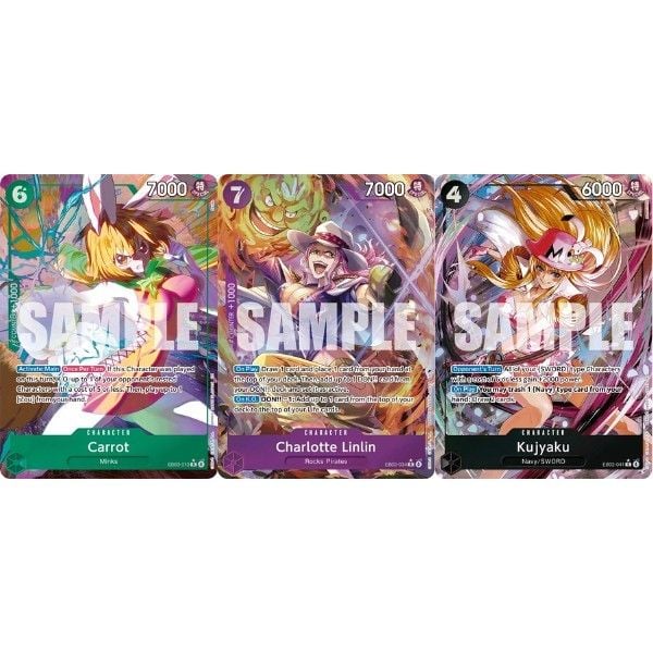  Bài One Piece Card Game Extra Booster EB-03 One Piece Heroines Edition Tiếng Anh 