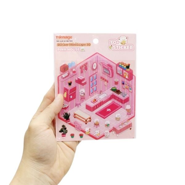  Sticker MiniScape 3D 