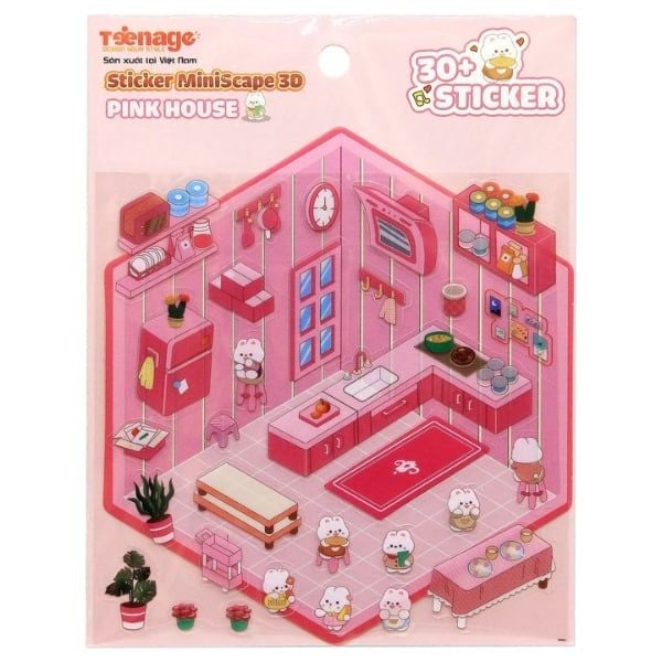  Sticker MiniScape 3D 
