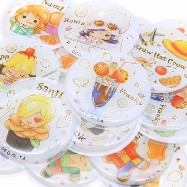 Bộ 20 sticker One Piece Sweets 1 Chính Hãng