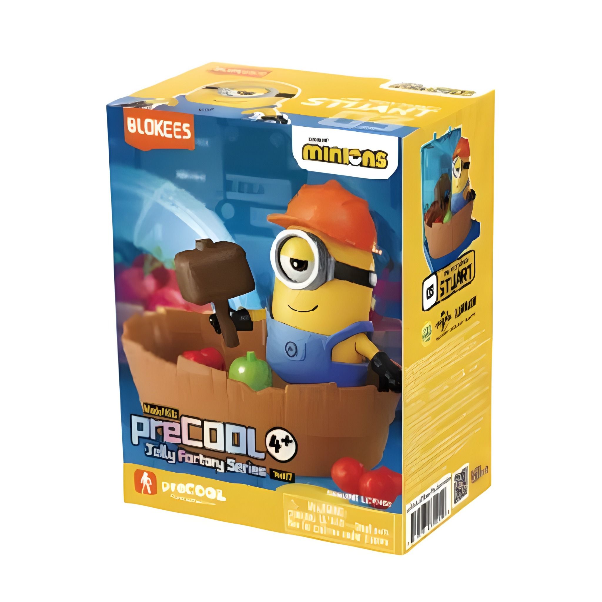  Mô Hình Blokees preCOOL Minions 03 Stuart the Jelly Maker 74837 