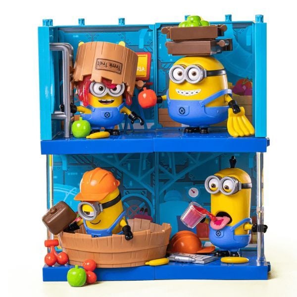  Mô Hình Blokees preCOOL Minions 03 Stuart the Jelly Maker 74837 