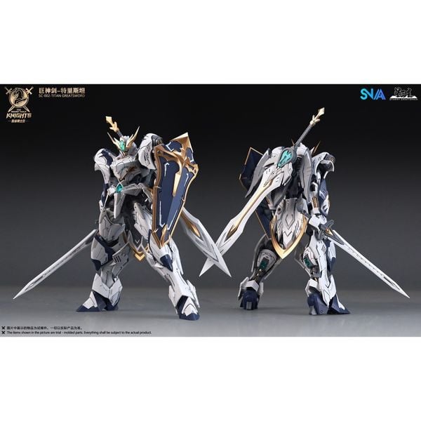  Titan Greatsword Tristan The Round Table Knights BE 1/144 SNAA SC-002 