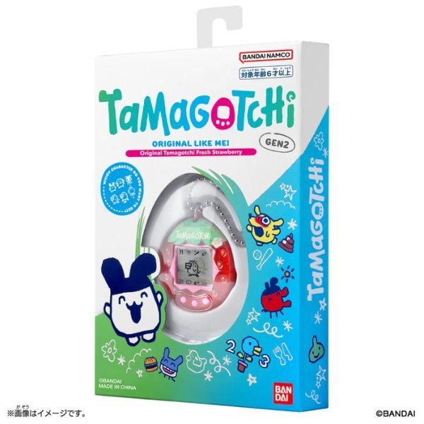 Original Tamagotchi Fresh Strawberry đem thú ảo theo bạn mọi nơi