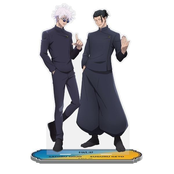  Mô hình Standee Acrylic Jujutsu Kaisen - Satoru Gojo & Suguru Geto 