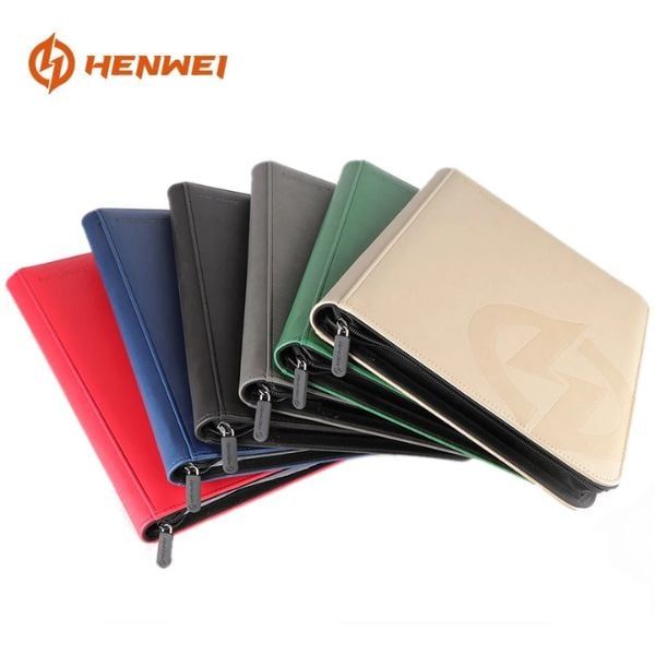 nShop bán Album Binder đựng bài TCG Pokemon One Piece 12 ngăn chính hãng HENWEI giá tốt chất lượng cao