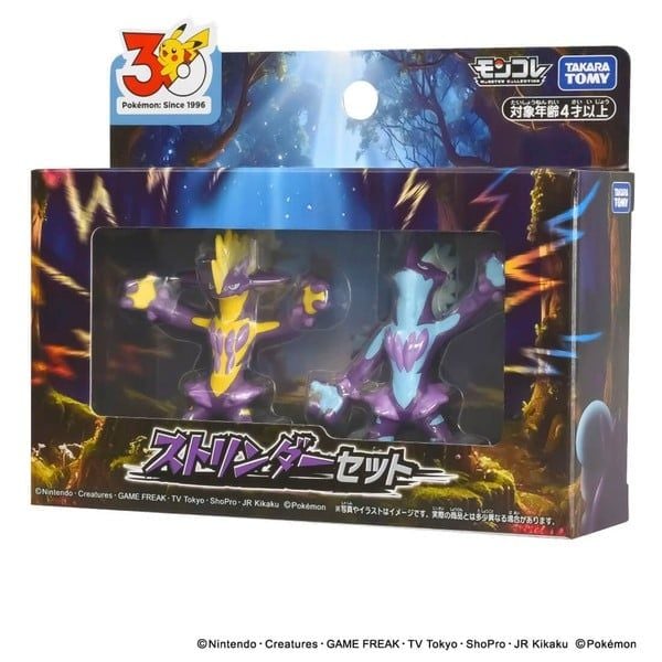 nShop bán Bộ mô hình Pokemon 30th Anniversary Moncolle Toxtricity Set đồ chơi bản quyền chính hãng
