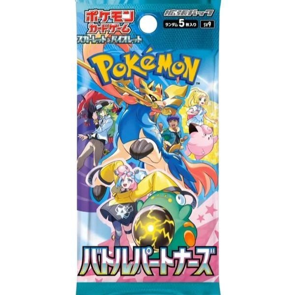  Thẻ bài Pokemon TCG SV9 Battle Partners Booster Pack Tiếng Nhật 