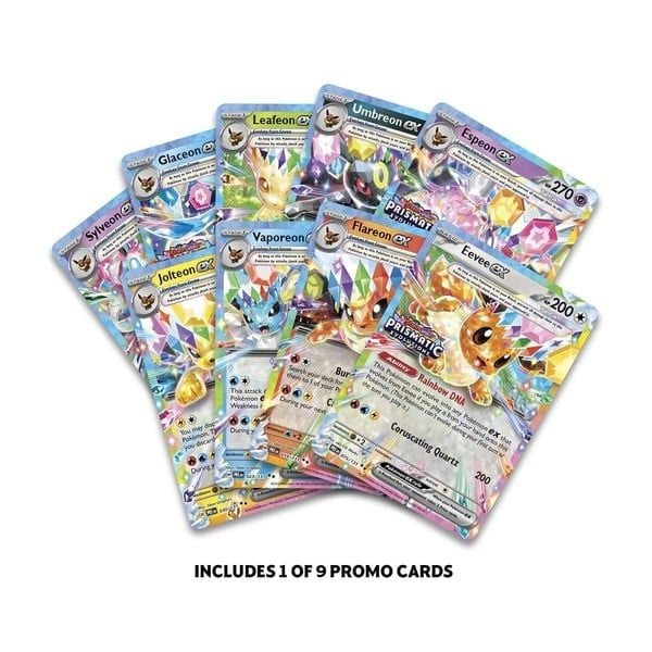  Thẻ bài Pokemon TCG SV8.5 Prismatic Evolutions Surprise Box tiếng Anh 
