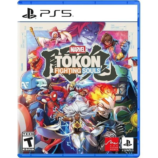 Ảnh bìa vuông square thumb 1-1 Physical Disc Cover Game Marvel Tokon Fighting Souls cho PS5