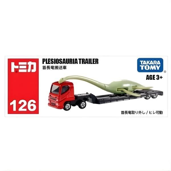 Tomica No. 126 Plesiosauria Trailer Asia Ver Chính Hãng