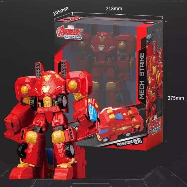  Mô hình Marvel - Transform Car - Iron Man - ZD Toys - ZC19 