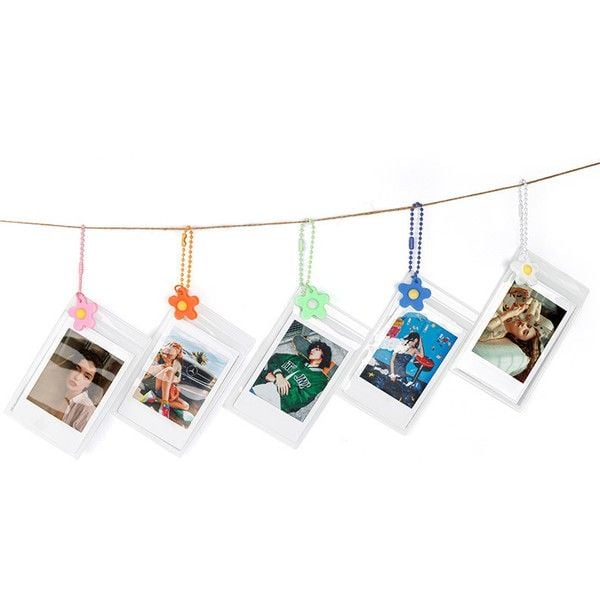  Móc Treo Ảnh Instax Mini Dẻo Trong Suốt 