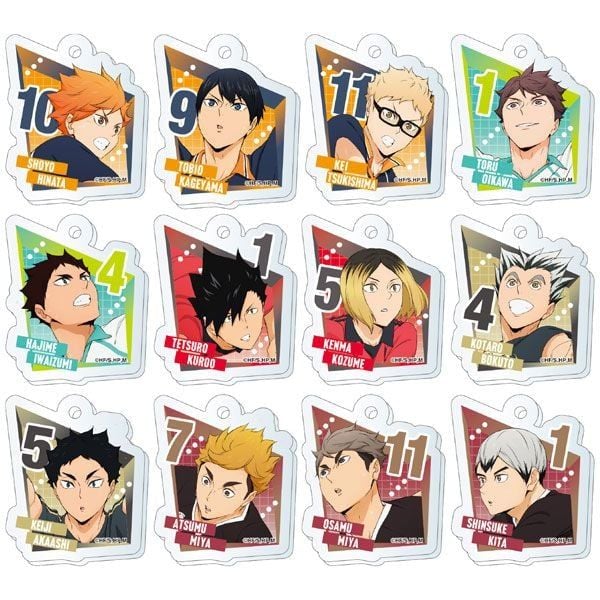  Túi Mù Móc Chìa Khóa Nhân Vật Haikyu!! Mini Vol. 2 